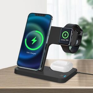 3-in-1 Foldable 15W Fast Wireless Charging Stand for Cell Phone, Apple Watch, Air pods - Air Price