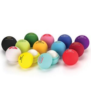 Lip Balm Ball Moisturizer - Rubber Holder