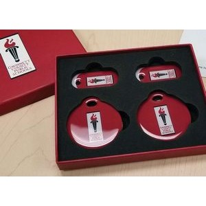 Key Tags & Luggage Tags w/ReturnMe Lost & Found Service - in Gift Box