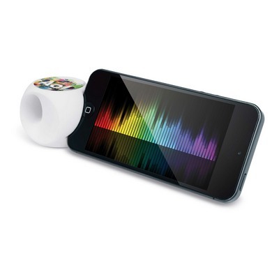 New Promotional iPhone Rubber Speaker - No Electrcity Needed